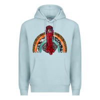 Blue Mist thanksgiving turkey rainbow Premium Hoodie - RanaPortraitStore