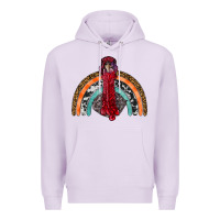 Lilac thanksgiving turkey rainbow Premium Hoodie - RanaPortraitStore