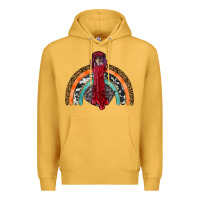 Mustard thanksgiving turkey rainbow Premium Hoodie - RanaPortraitStore