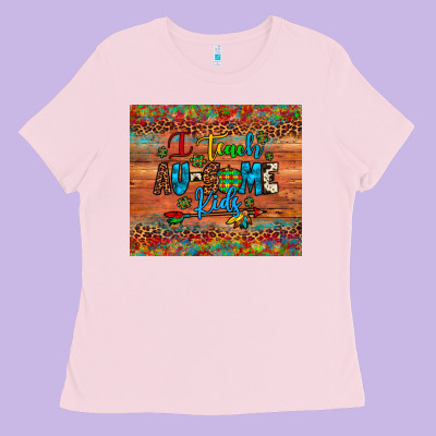 I Teach Au Some Kids Ladies Tee Designed By Artiststas