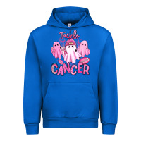 Cobalt tackle cancer halloween ghosts american football Urban Hoodie - RanaPortraitStore