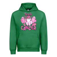 Emerald tackle cancer halloween ghosts american football Urban Hoodie - RanaPortraitStore