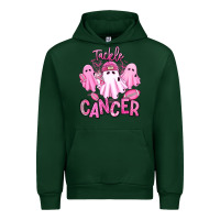 Forest Green tackle cancer halloween ghosts american football Urban Hoodie - RanaPortraitStore