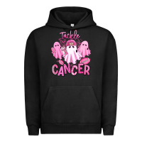 Pigment Black tackle cancer halloween ghosts american football Urban Hoodie - RanaPortraitStore