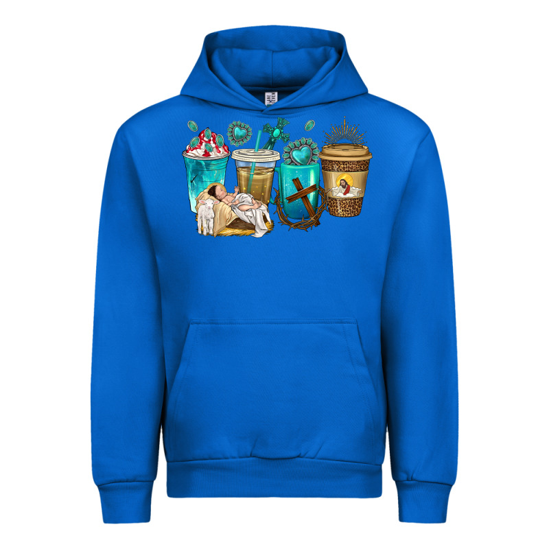 Jesus Coffee Cups Urban Hoodie by texasbilliewilder | Teevron