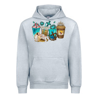Heather Grey jesus coffee cups Urban Hoodie - texasbilliewilder