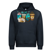 Navy jesus coffee cups Urban Hoodie - texasbilliewilder