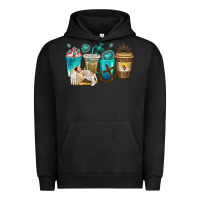 Pigment Black jesus coffee cups Urban Hoodie - texasbilliewilder