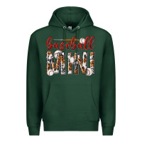 Sports Green baseball mini with leopard Premium Hoodie - texasbilliewilder