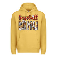 Antique Gold baseball mini with leopard Premium Hoodie - texasbilliewilder