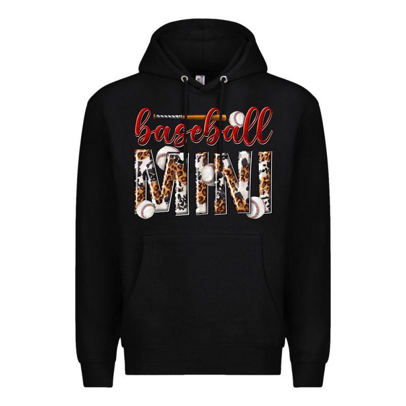 Baseball Mini With Leopard Premium Hoodie by texasbilliewilder | Teevron