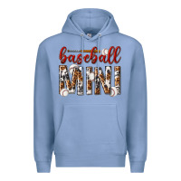 Colony Blue baseball mini with leopard Premium Hoodie - texasbilliewilder
