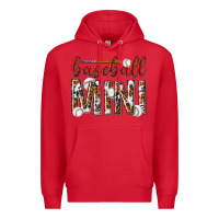 Red baseball mini with leopard Premium Hoodie - texasbilliewilder