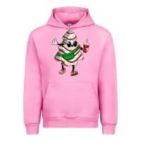 Fuchsia Pink little debbie christmas tree cakes Urban Hoodie - Zillion Design Studio