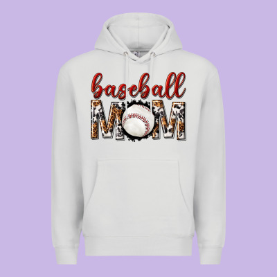 Baseball Mom Premium Hoodie Designed By Texasbilliewilder