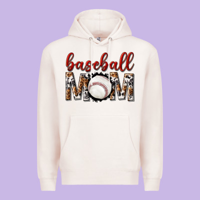 Baseball Mom Premium Hoodie Designed By Texasbilliewilder
