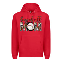 Red baseball mom Premium Hoodie - texasbilliewilder