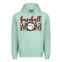 Seafoam baseball mom Premium Hoodie - texasbilliewilder