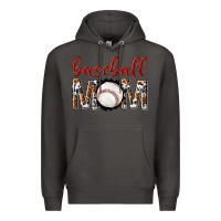 Smoke baseball mom Premium Hoodie - texasbilliewilder