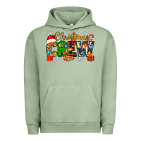 Pigment Oil Green christmas crew Urban Hoodie - Zillion Design Studio