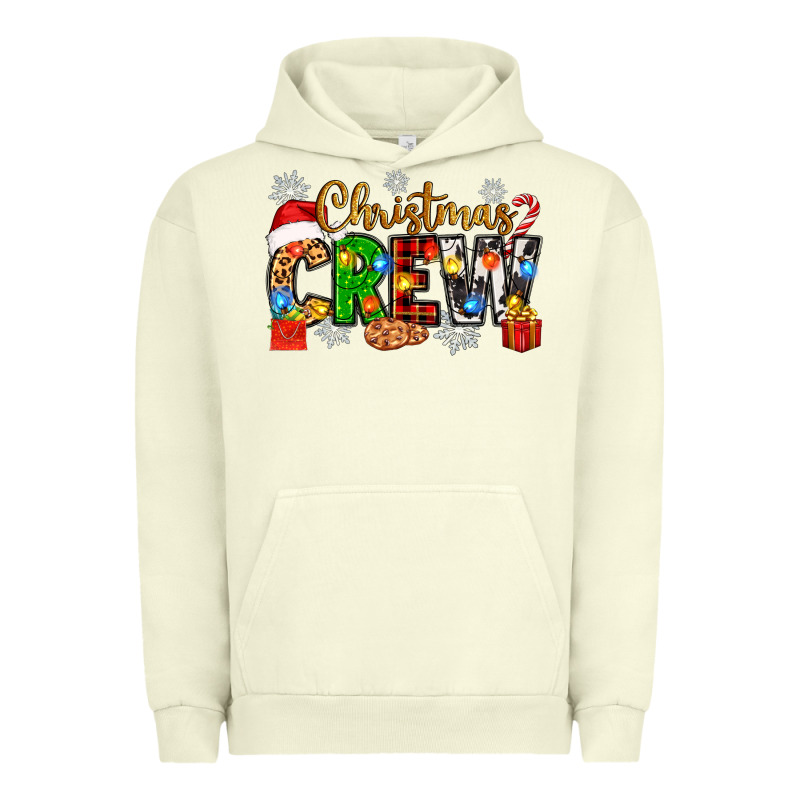 Christmas Crew Urban Hoodie by Zillion Design Studio | Teevron