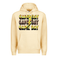 Pina Colada game day game day softball lightning bolt Premium Hoodie - Zillion Design Studio