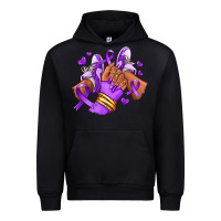 Black domestic violence afro girl sneakers Urban Hoodie - RanaPortraitStore