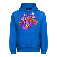 Cobalt domestic violence afro girl sneakers Urban Hoodie - RanaPortraitStore