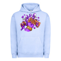 Pigment Grape Ice domestic violence afro girl sneakers Urban Hoodie - RanaPortraitStore