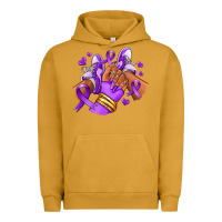 Pigment Peanut Butter domestic violence afro girl sneakers Urban Hoodie - RanaPortraitStore