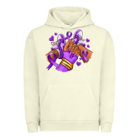 Pigment Pistachio domestic violence afro girl sneakers Urban Hoodie - RanaPortraitStore