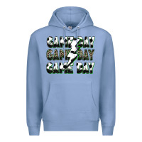 Colony Blue game day game day soccer lightning bolt Premium Hoodie - Zillion Design Studio