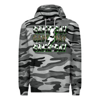 Slate Camo game day game day soccer lightning bolt Premium Hoodie - Zillion Design Studio