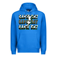True Royal game day game day soccer lightning bolt Premium Hoodie - Zillion Design Studio