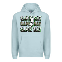 Blue Mist game day game day soccer lightning bolt Premium Hoodie - Zillion Design Studio