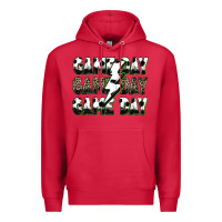 Cardinal game day game day soccer lightning bolt Premium Hoodie - Zillion Design Studio
