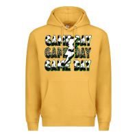 Mustard game day game day soccer lightning bolt Premium Hoodie - Zillion Design Studio