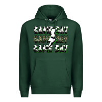 Sports Green game day game day soccer lightning bolt Premium Hoodie - Zillion Design Studio