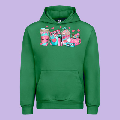 Urban Hoodie lash hustler coffee cups