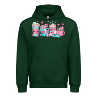 Forest Green lash hustler coffee cups Urban Hoodie - texasbilliewilder