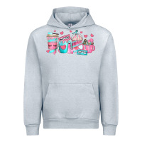 Heather Grey lash hustler coffee cups Urban Hoodie - texasbilliewilder