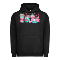 Pigment Black lash hustler coffee cups Urban Hoodie - texasbilliewilder