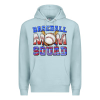 Blue Mist baseball mom squad Premium Hoodie - texasbilliewilder