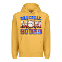 Mustard baseball mom squad Premium Hoodie - texasbilliewilder