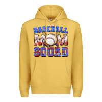 Antique Gold baseball mom squad Premium Hoodie - texasbilliewilder