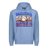 Colony Blue baseball mom squad Premium Hoodie - texasbilliewilder