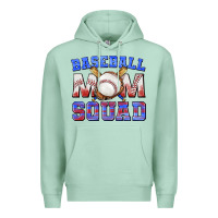 Seafoam baseball mom squad Premium Hoodie - texasbilliewilder