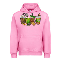Fuchsia Pink lawyer coffee cups Urban Hoodie - texasbilliewilder