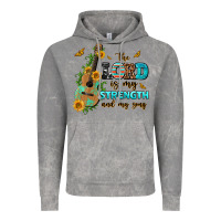 Cloud Rock the lord is my strength and my song guitar with su Vintage Hoodie - AdoDesignShop