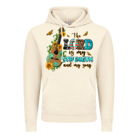 Vintage Artic the lord is my strength and my song guitar with su Vintage Hoodie - AdoDesignShop